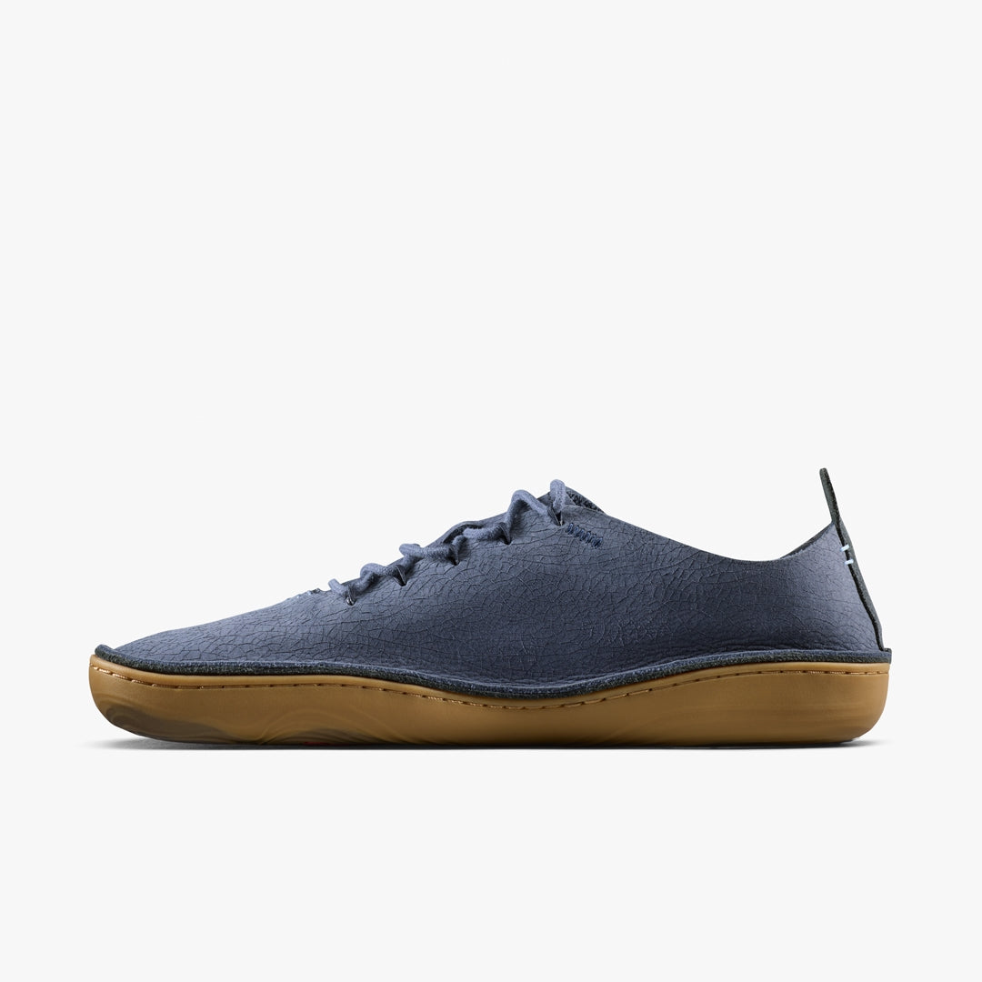 Sensus Moc Lace Up Cracked Leather Mens
