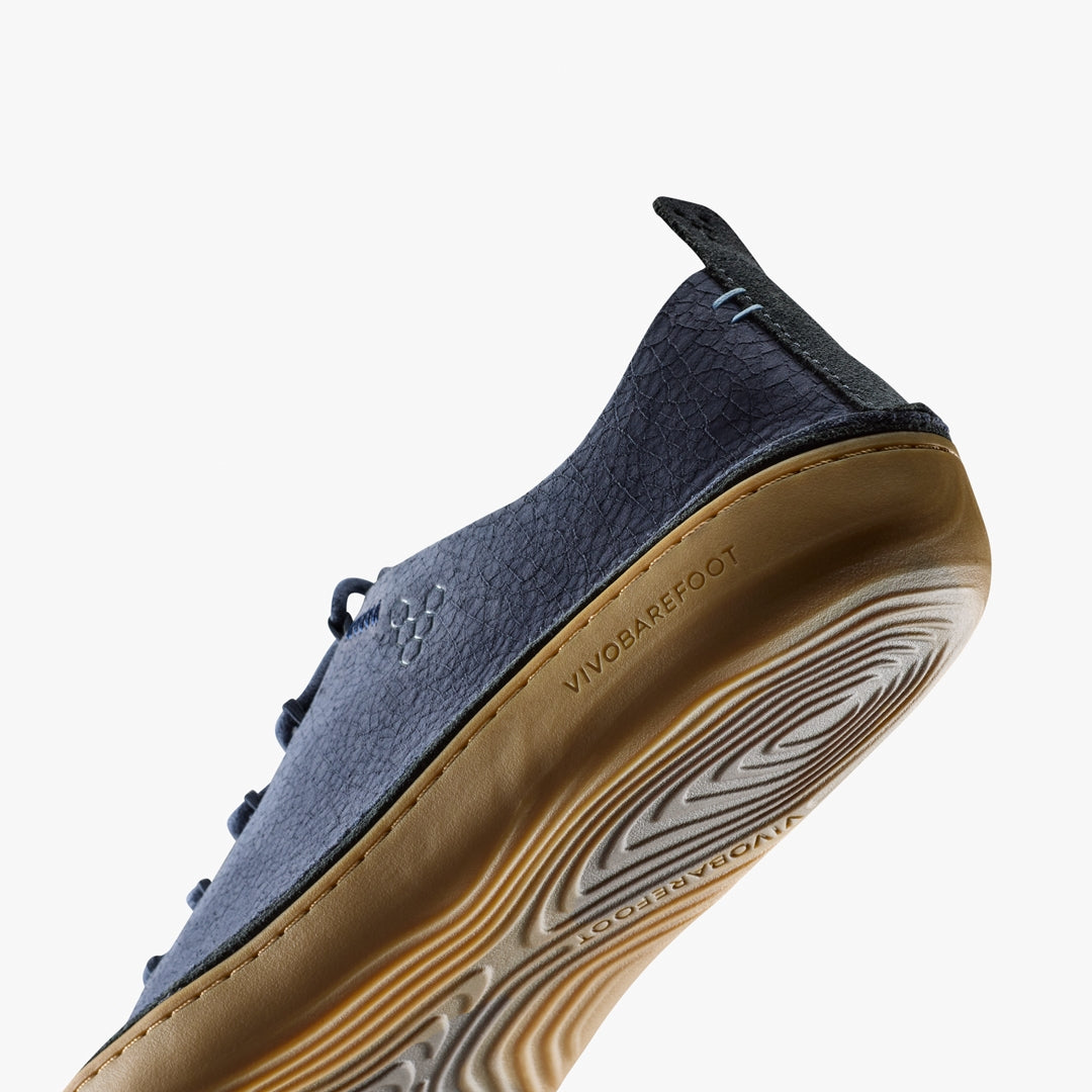 Sensus Moc Lace Up Cracked Leather Mens
