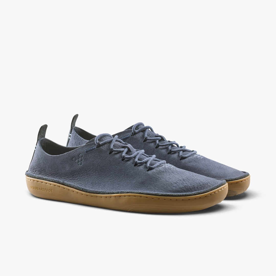 Sensus Moc Lace Up Cracked Leather Mens