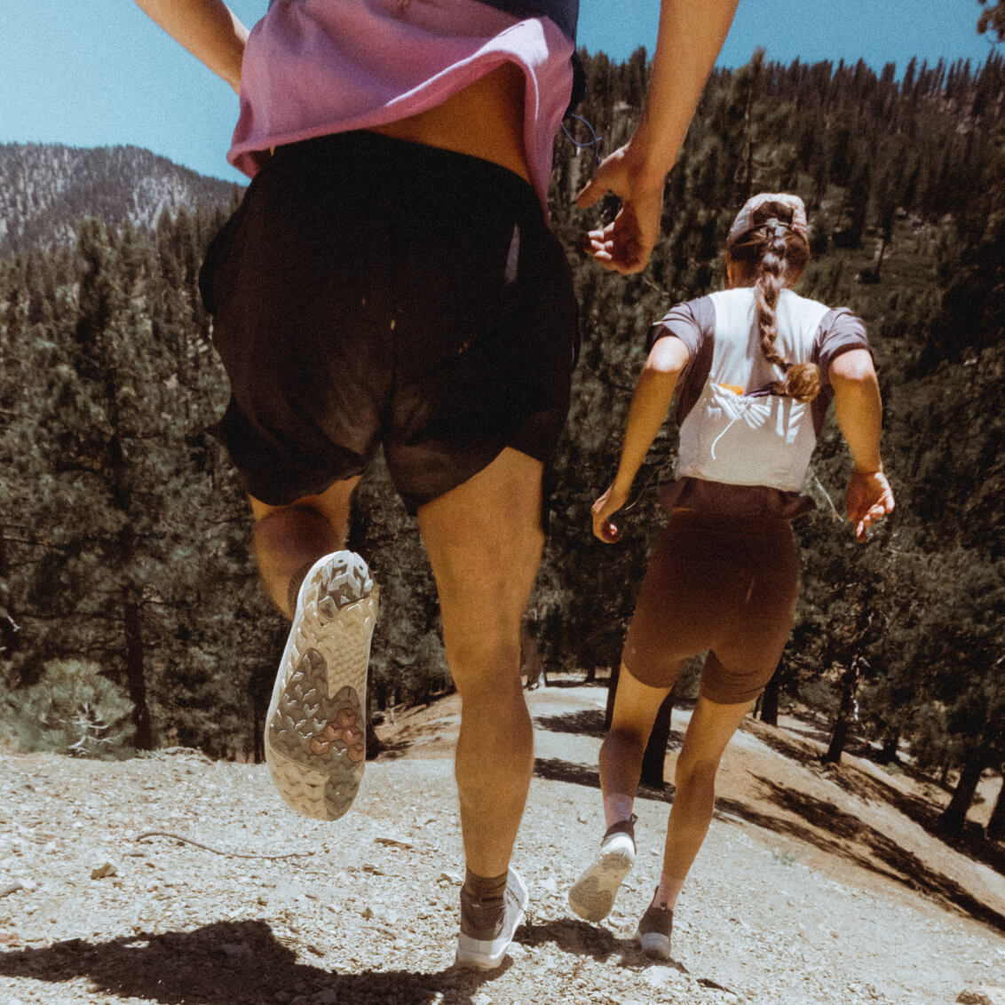 Barefoot trail footwear
