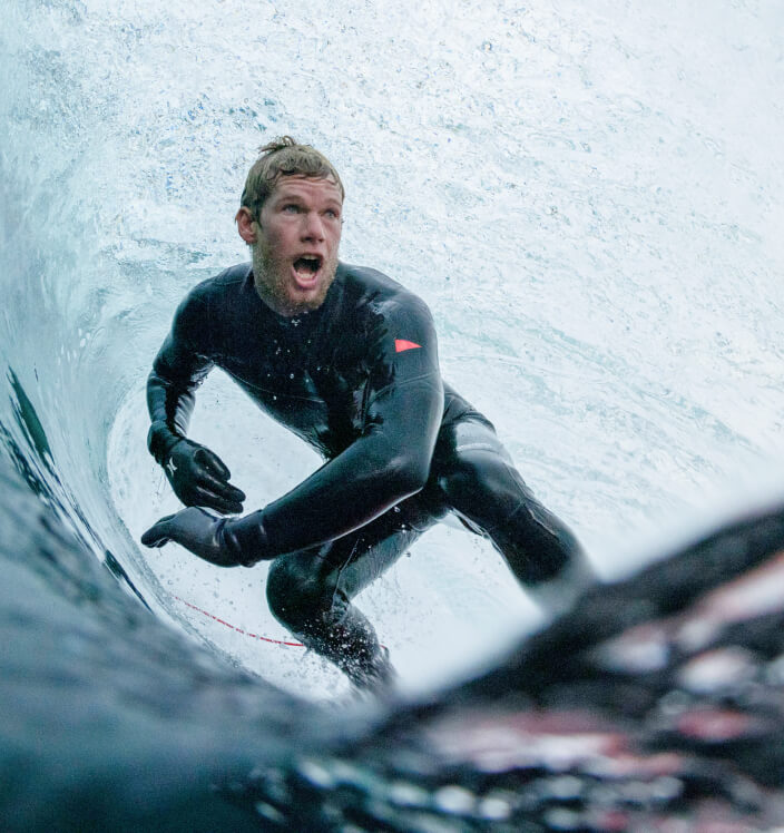 John John Florence surfing